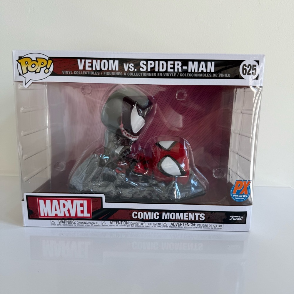 Funko Pop! Marvel Comic Moments: Venom vs. Spider-Man #625